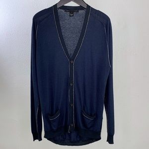 Marc by Marc Jacobs contrast split seam cardigan